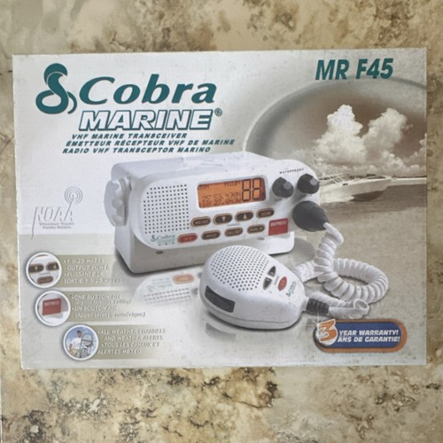 Cobra f45 vhf marine - mr,
