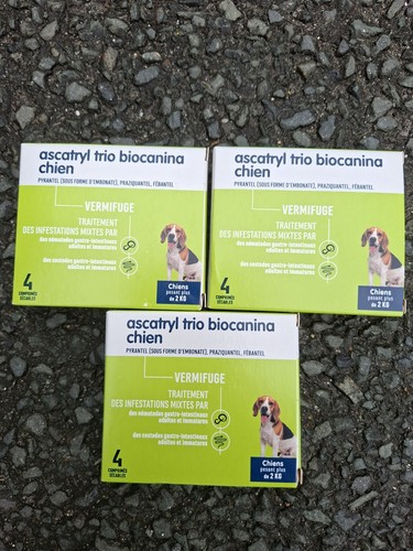 Lot boîtes ascatryl trio - lot, de