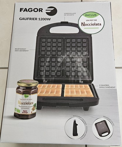 Fagor gaufrier 1200w - fagor,
