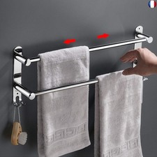 Porte-serviettes rétractable