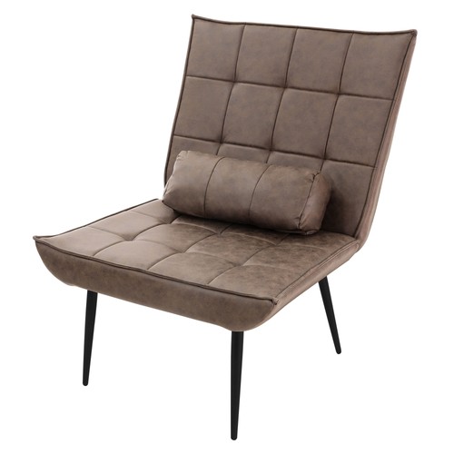 Fauteuil relaxation brun