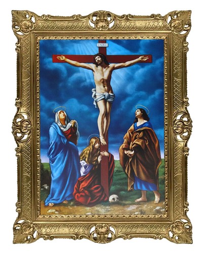Image sainte avec cadre - sainte,