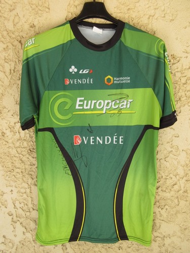 Maillot cycliste team - team, europcar