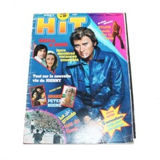 Magazine / revue HIT n° 57 Octobre 1976 vintage + poster Stone et Charden