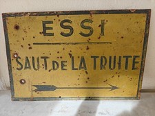 Grande plaque ancienne