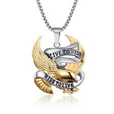  Collier aigle pendentif en