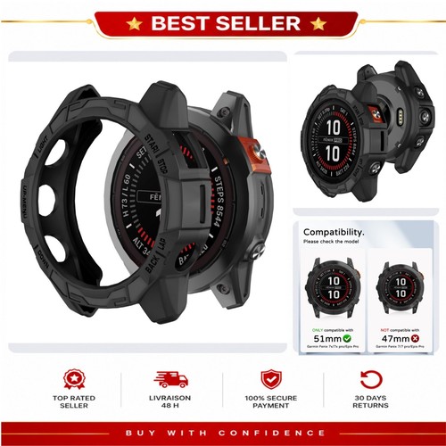 Coque protection garmin fenix - coque,