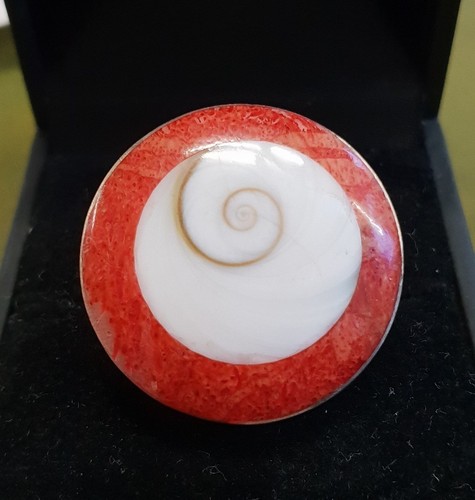 Bague argent massif oeil - en, et