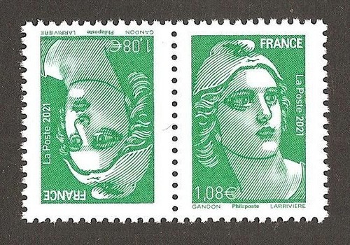 France 2021 timbre 5496 - timbre, n°