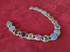 RARE COLLIER RAS de COU VINTAGE - ZOE COSTE - MODELE REMINISCENCE - PARURE