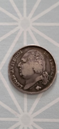 Franc 1817k louis xviii - louis,