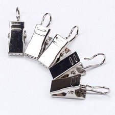  Anneaux de fer à draperie, 60 pièces, pinces à rideaux antidérapantes avec