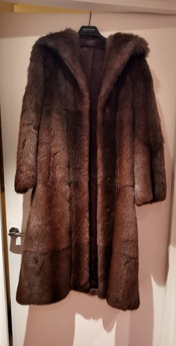 Manteau fourrure marmotte - manteau,