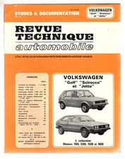 ▬►RTA REVUE TECHNIQUE  AUTOMOBILE VW VOLKSWAGEN GOLF - SCIROCCO - JETTA