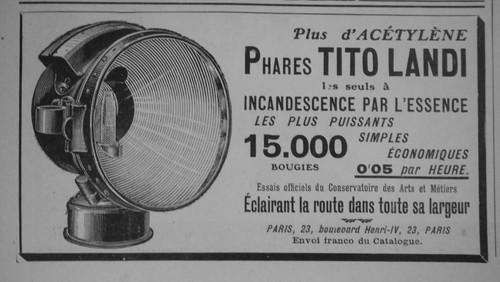 Publicité presse 1908 - de,