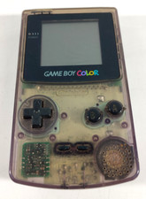 Console Nintendo Game Boy Color Translucide avec Cache piles  Envoi rapide suivi