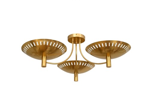 Luminaire lustre laiton - luminaire, en