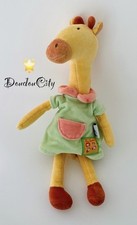 5304?30cm Doudou Peluche Girafe Moulin Roty Collection Les Loustics