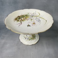 Ancien compotier coupe sur