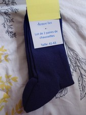 2 Paires De Chaussettes Armor Lux Taille 41-43 Neuf