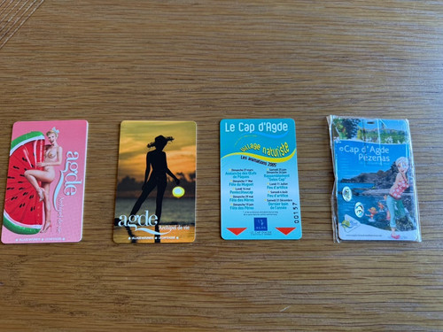 Collection cartes entrees - de, d'entrees