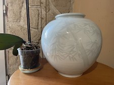 Vase chine signé - vase,