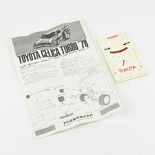 Manuel & Autocollant - Toyota
