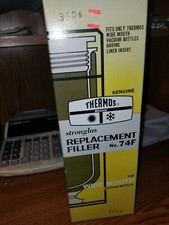 VINTAGE THERMOS REPLACEMENT FILLER NO. 74F - FOR WIDE MOUTH VACUUM BOTTLES