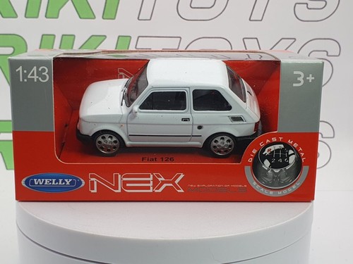 Fiat 126 fsm welly blanc - 126,
