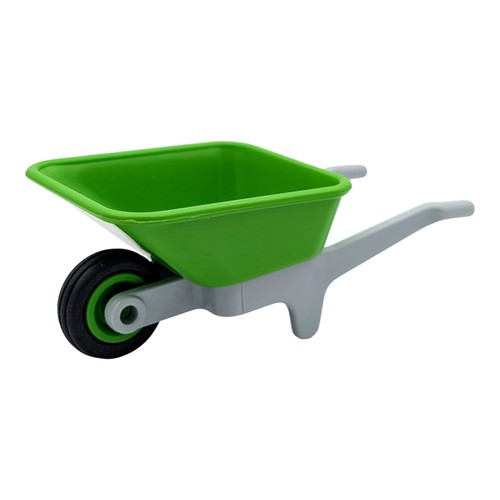 Playmobil brouette vert gris - brouette, vert/gris
