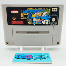 Les Schtroumpfs Autour du Monde / Super Nintendo SNES / PAL / FR / FAH #2