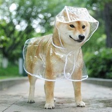 Vêtements imperméables pour chien animaux de compagnie imperméable veste chiot imperméable vêtements produits pour animaux de compagnie