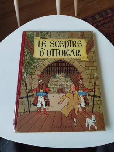 Tintin sceptre ottokar b4 - tintin,