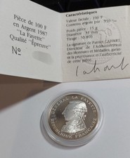 France 100 Francs 1987 La