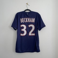 Maillot de Football Shirt Jersey BECKHAM PSG 2012 2013 Nameset Maglia Milan Ac