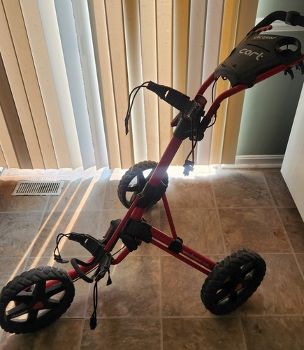Clicgear Golf Used 3-Wheel Red