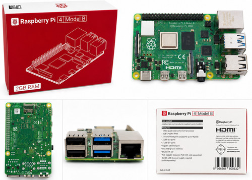 Raspberry model 2gb ram - 4,
