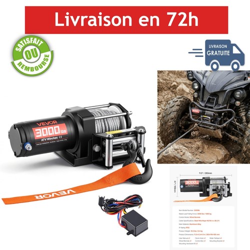 Vevor treuil électrique 12v - vevor,