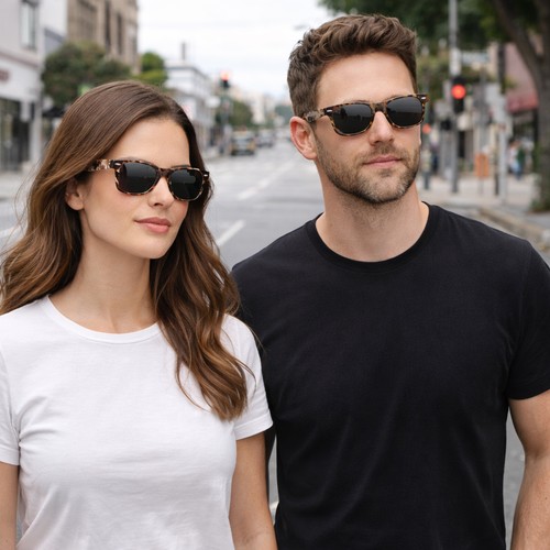 Lunettes soleil unisexe - lunettes,