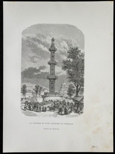 1862 colonne du puits - -,