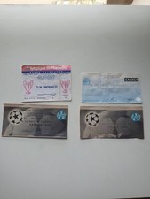 Ticket Billet OM Marseille 1994 1996 1999