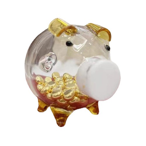 Pot verre tirelire - pot,