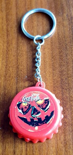 Porte clé coca cola lampe - clÉ,