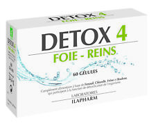 D?�tox 4 - Plantes- Eliminer les toxines - Draineur - 60 g?�lules