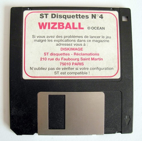 Rare wizball game jeu - wizball, atari