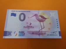 Billet 0 zero Euro parc