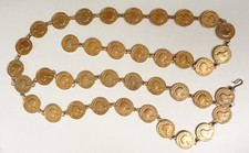 Ceinture  métal argenté I  believe in cheap and chic by MOSCHINO belt