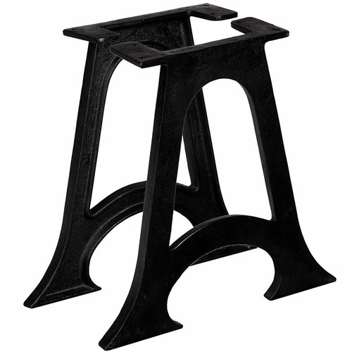 Pied banc cadre en y - de,