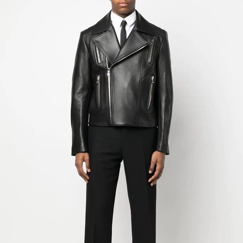 Noir hommes premium veste cuir - hommes,