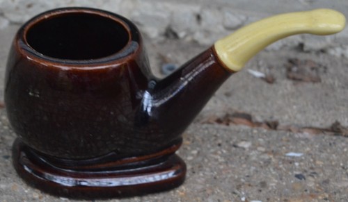 Vintage figure tobacco smoking - vintage,